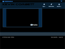 Tablet Screenshot of kevincorbett.com